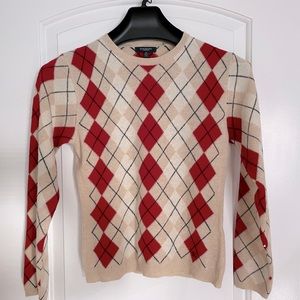 Burberry Argyle Sweater